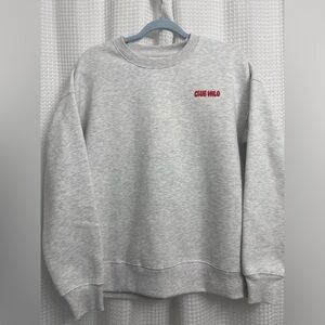 WILO LOVE CLUB CREW Gray women Sweater’s/ Size XS